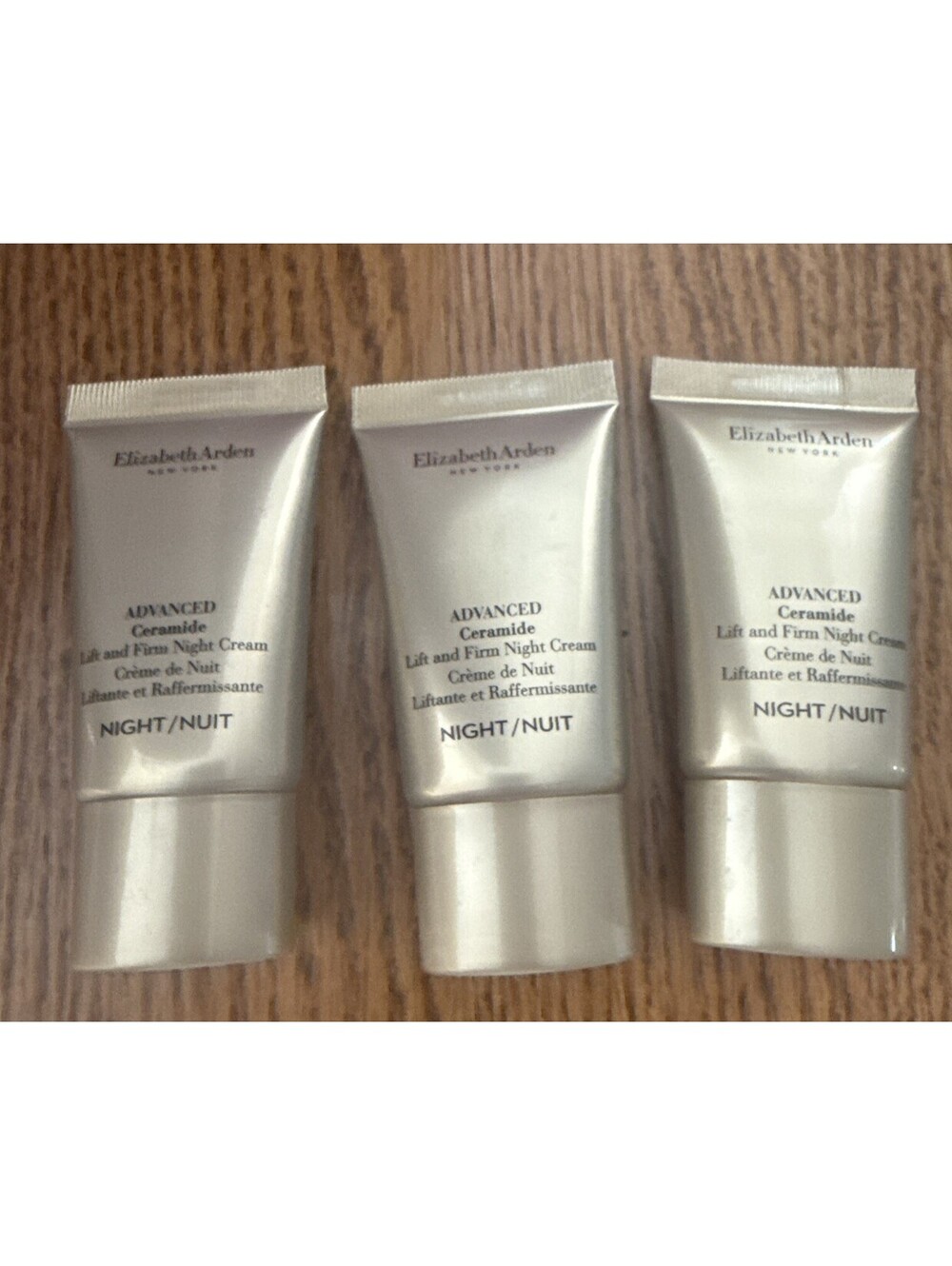 LOT OF 3 .5oz Elizabeth Arden Advanced Ceramide Lift And Firm Night Cream